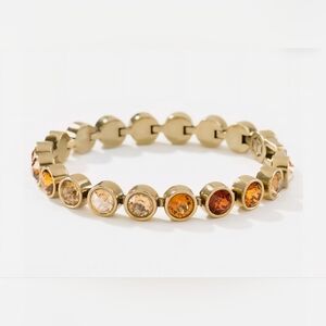 Touchstone Crystal Fallen Leaves Ice Bracelet